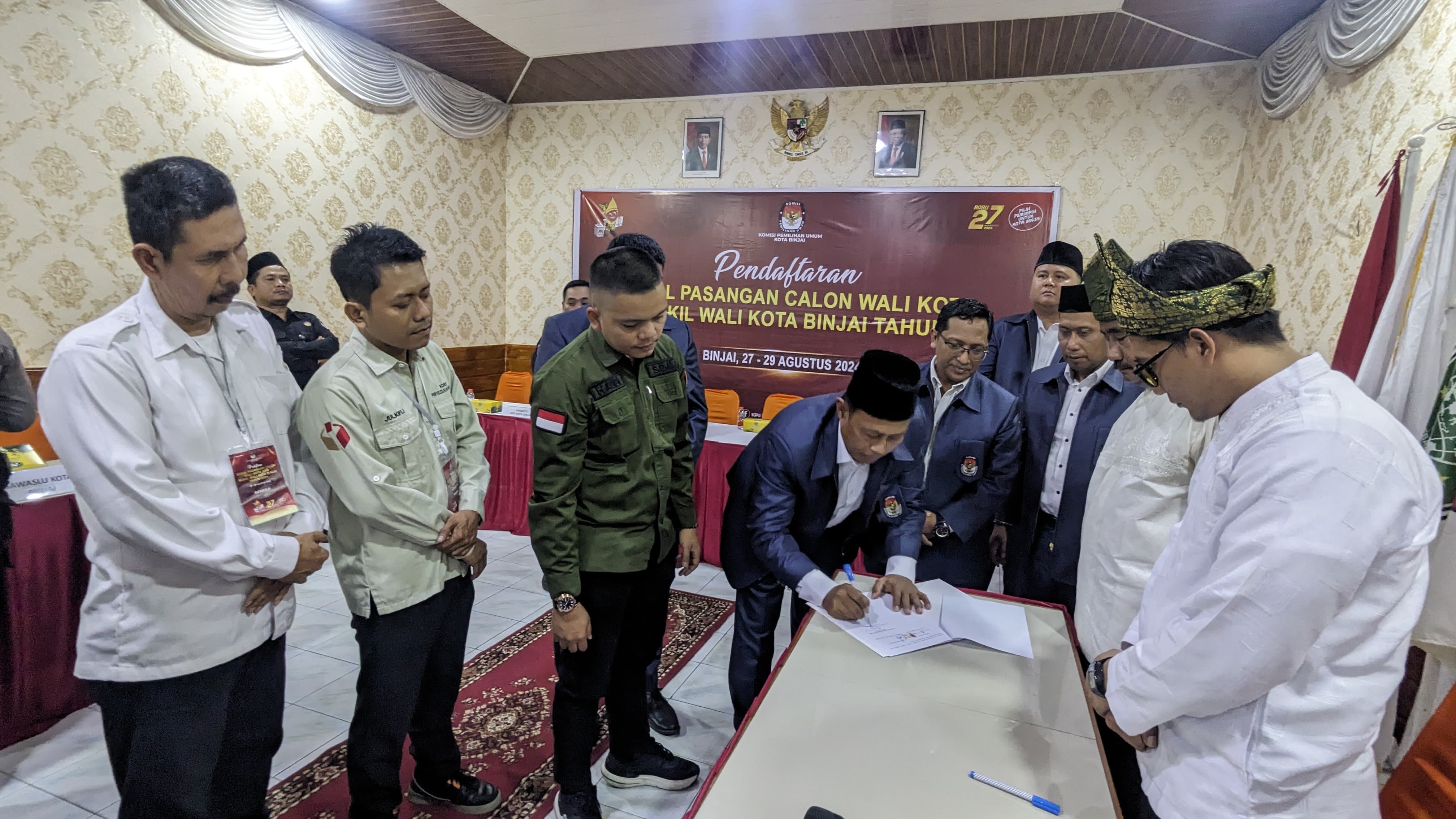 Fadhil Azhar Kordiv HP2H Bawaslu Kota Binjai