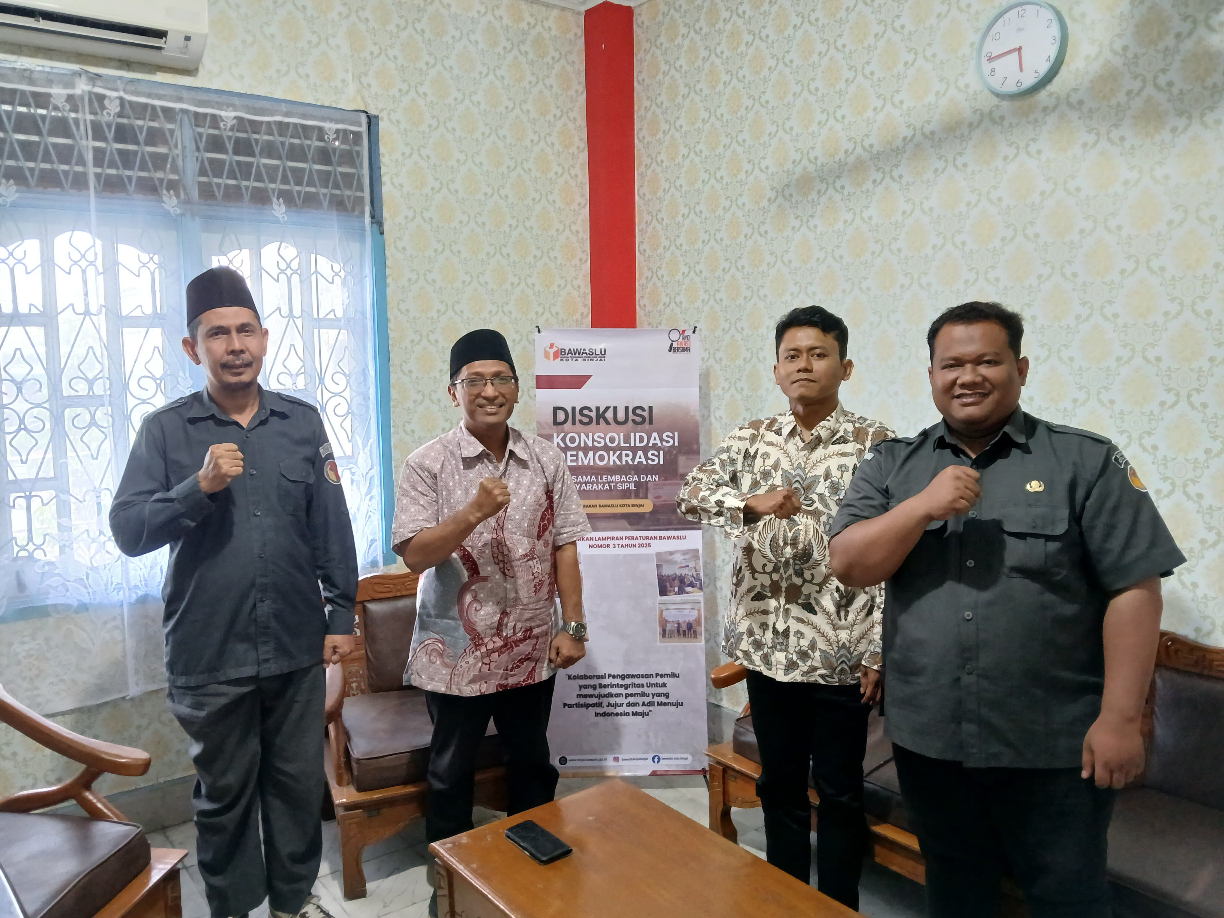 Dokumentasi kegiatan Diskusi Konsolidasi Demokrasi 