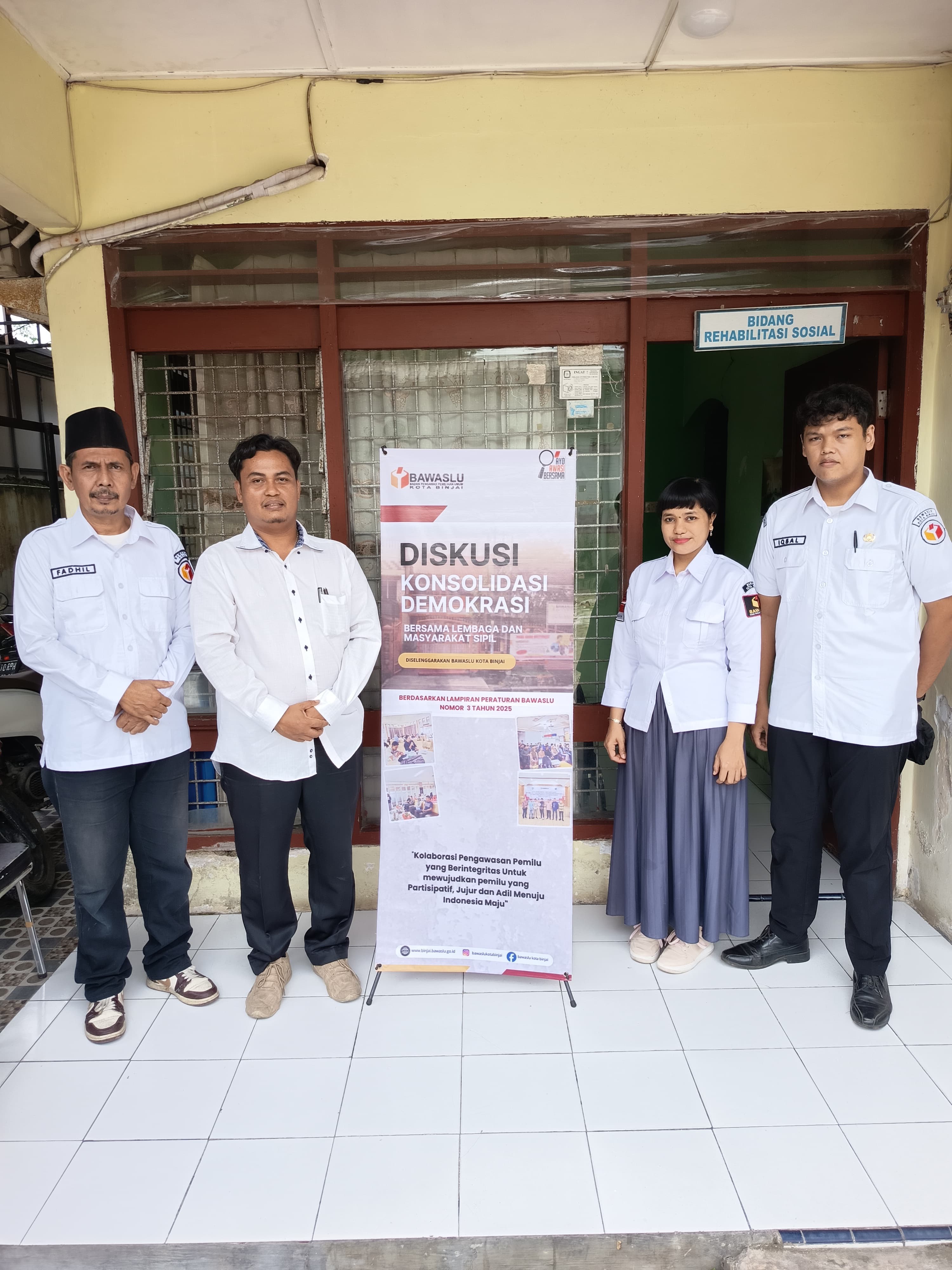 Dokumentasi kegiatan Diskusi Konsolidasi Demokrasi 