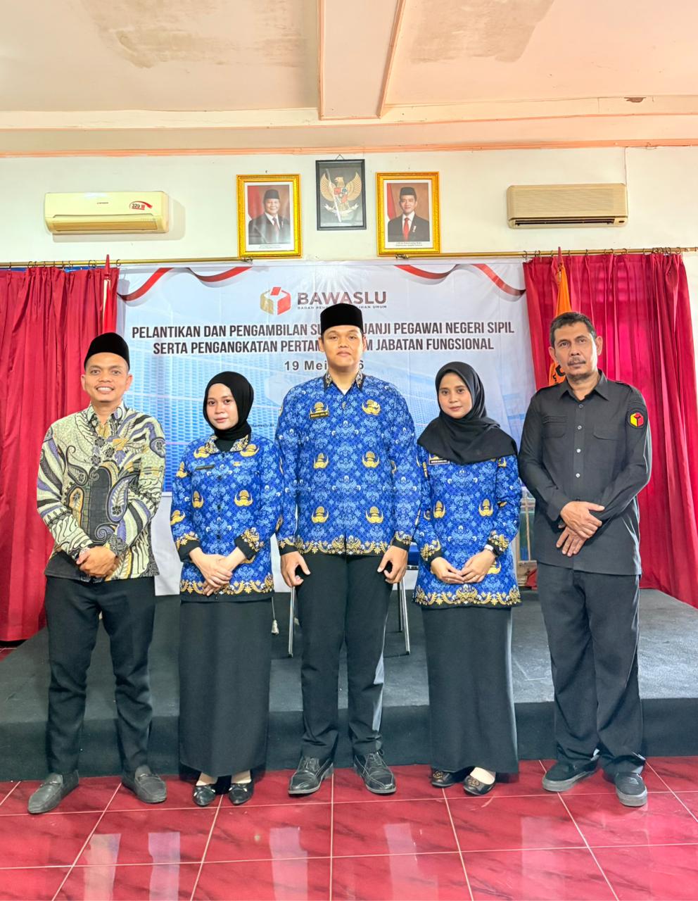 dokumentasi kegiatan pelantikan 