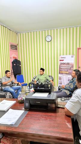 Dokumentasi kegiatan Diskusi Konsolidasi Demokrasi 