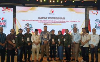 Fadhil Azhar Saat Hadiri Rakor  Evaluasi dan Pemetaan Masalah Hukum Pembentukan Pengawas TPS (PTPS) dan Pengawasan Pembentukan KPPS