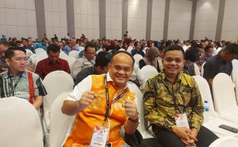 Ketua Bawaslu Kota Binjai menghadiri Undangan Konsolidasi Nasional Evaluasi Manajemen Pengawasan  Proses Tahapan Logistik Pemilu dan Persiapan Pengawasan Tahapan Pemungutan dan Penghitungan Suara pada Pemilu Tahun 2024 di Hotel Grand Mercure Solo Baru