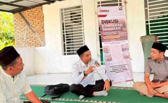 Dokumentasi kegiatan Diskusi Konsolidasi Demokrasi 