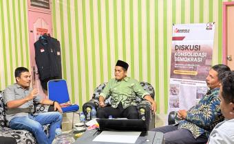 Dokumentasi kegiatan Diskusi Konsolidasi Demokrasi 