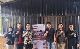 Foto Kegiatan Diskusi Konsolidasi Demokrasi